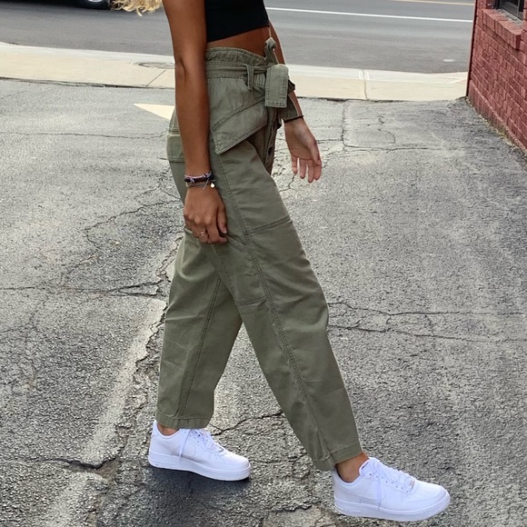 Urban Outfitters Pants - Urban outfitters green cargo pants